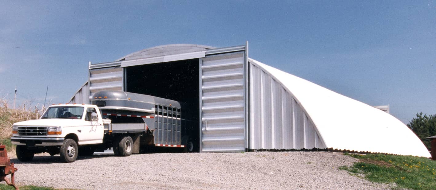 Steel farm buildings