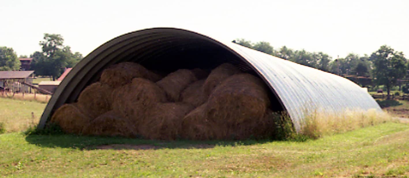 Steel farm buildings
