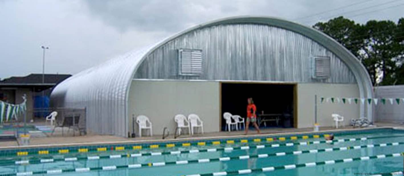 Pool building