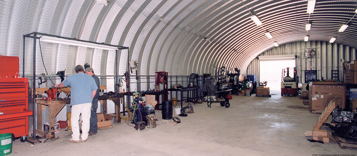 Steel storage sheds