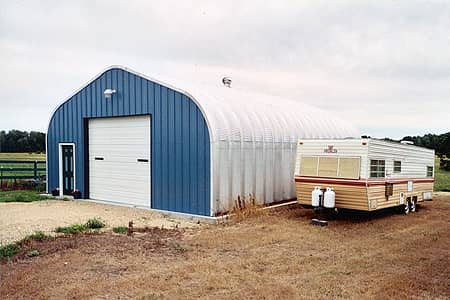 install the endwalls and doors